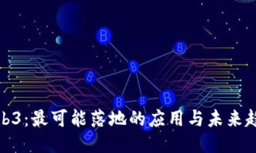 Web3：最可能落地的应用与未来趋势