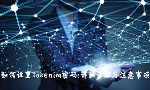 如何设置Tokenim密码：详细步骤与注意事项