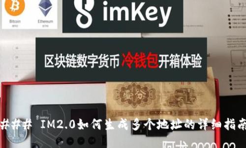 ### IM2.0如何生成多个地址的详细指南
