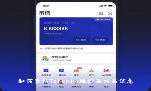 如何查询Tokenim地址及相关信息