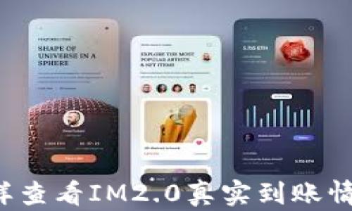 
怎样查看IM2.0真实到账情况？