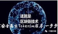 如何安全退出Tokenim程序：一步步指南